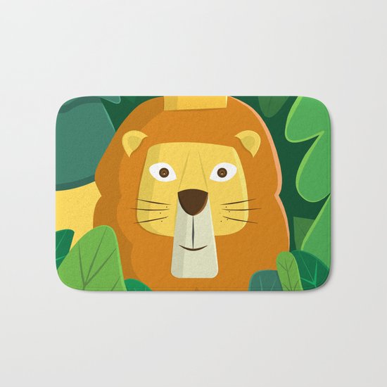 King of the Jungle Bath Mat