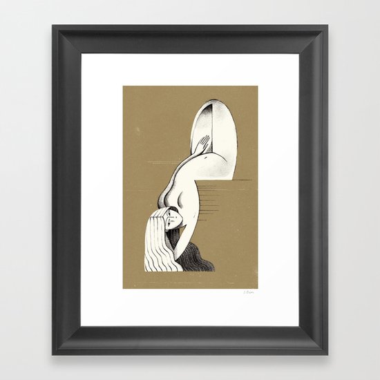 Pin-up #4 Framed Art Print
