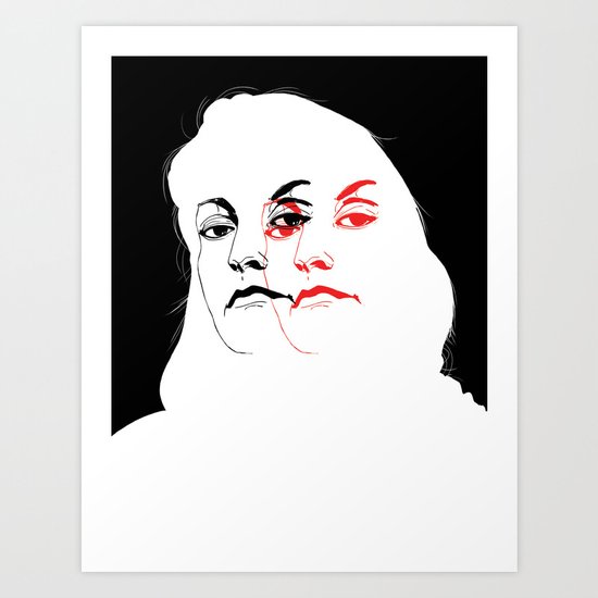 Who is Laura Palmer? Art Print