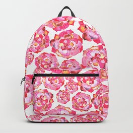 succulent pink bouquet Backpack