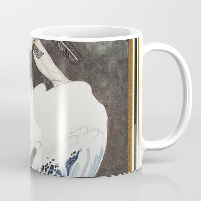 East of the Sun and West of the Moon, illustrated by Kay Nielsen Devil Angel Man On White Wave Coffee Mug