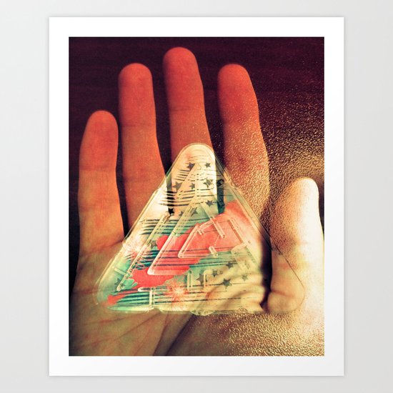 What You Do Is Imprinted On You Art Print
