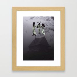 The Dancing Witches Framed Art Print