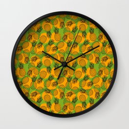 Pineapple Wall Clock