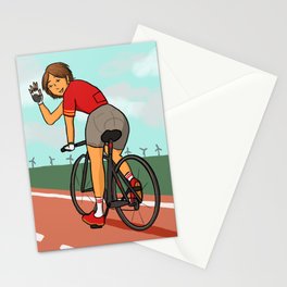 Bike ride Stationery Card