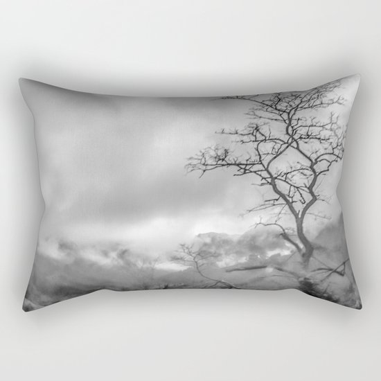 Mist in mountains Rectangular Pillow