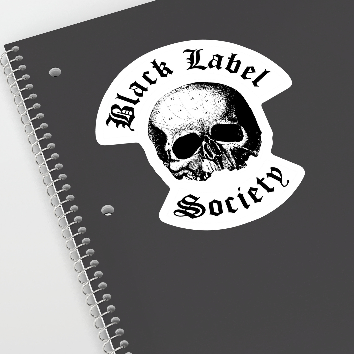 BLACK LABEL SOCIETY P3 TOUR DATES 2019 UDANG Sticker