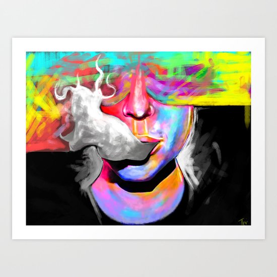 Paix Art Print