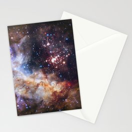 Young Star, Outer Space  Stationery Card