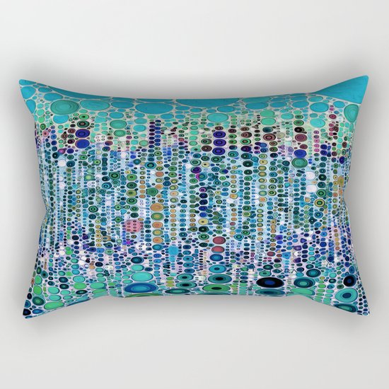 :: Blue Raspberry Martini :: Rectangular Pillow