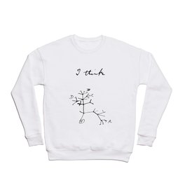 Darwin - Tree of Life - I Think Crewneck Sweatshirt
