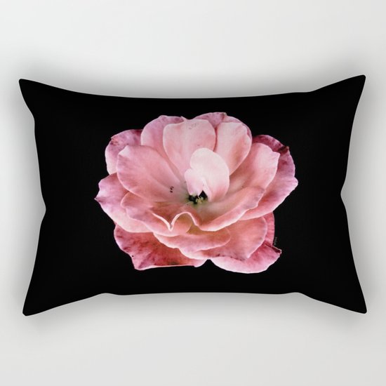Pink Petals Rectangular Pillow