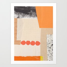 One Color Collection / Tan Hide Art Print