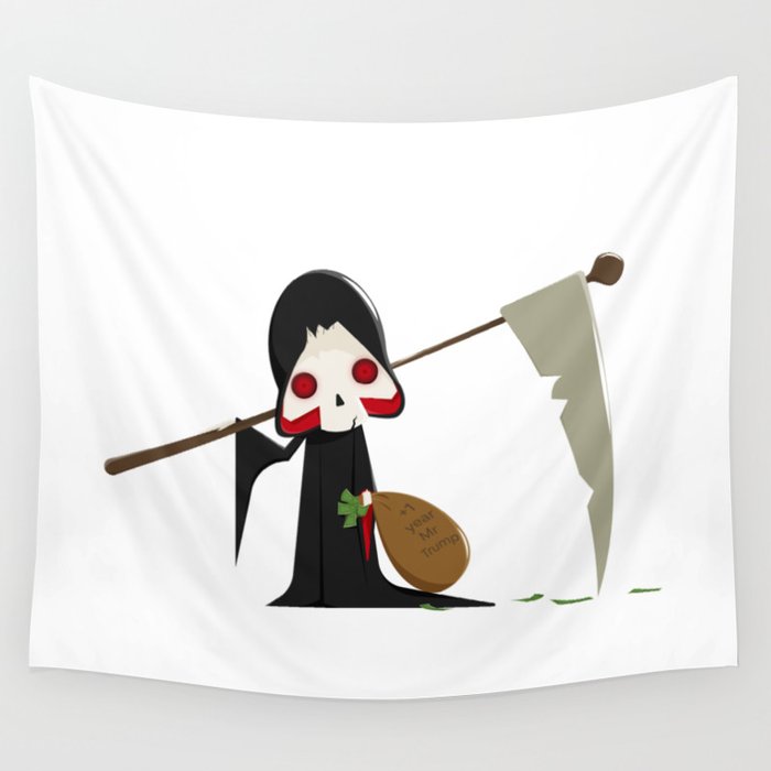 Corruption of the Reaper for an Extra Year Wall Tapestry
