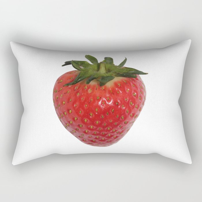 Strawberry Perfection Rectangular Pillow