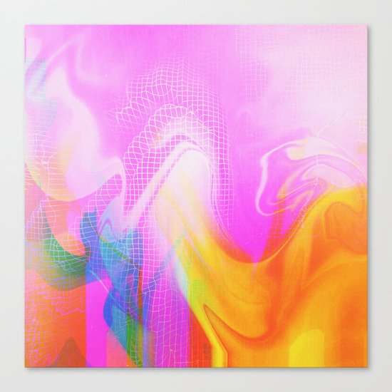Glitch 26 Canvas Print