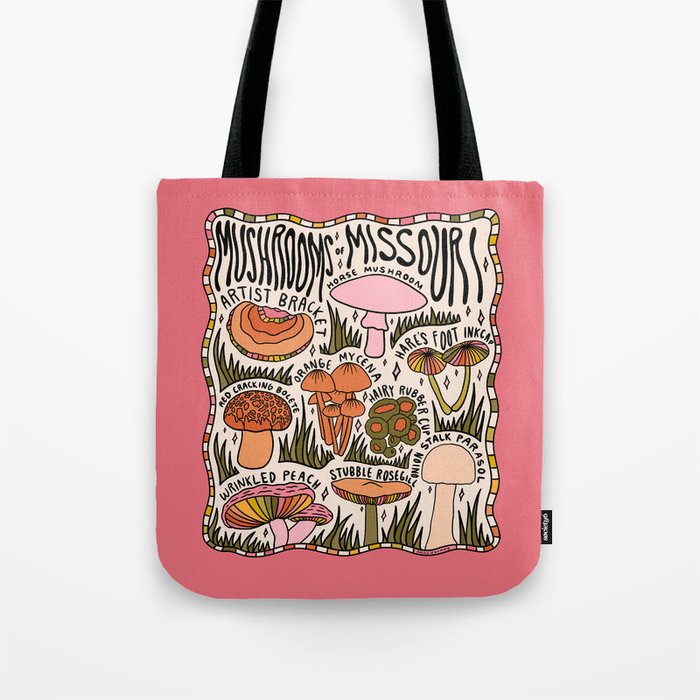 Mushrooms of Missouri Tote Bag