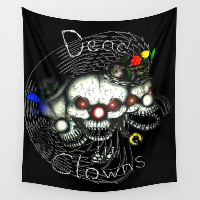 Dead Clowns Wall Tapestry