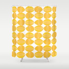 Norge Lemony Lemons Shower Curtain