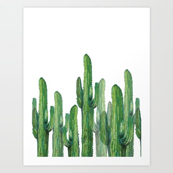 cactus basic Art Print
