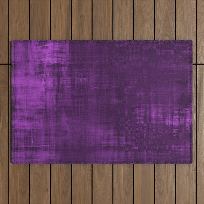 Purple Background Outdoor Rug