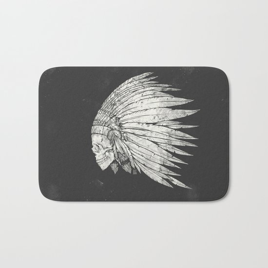 Indian Skull Bath Mat
