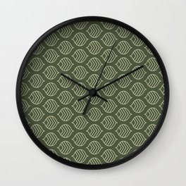 Olive Scales Wall Clock