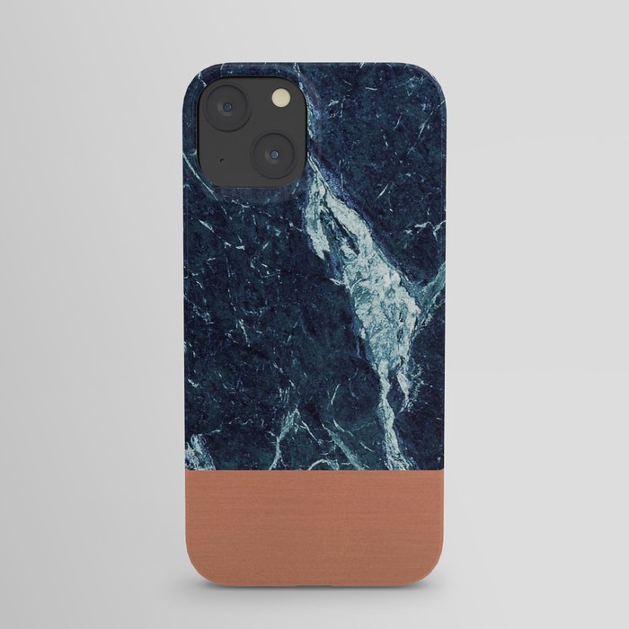 Blue Marble & Copper iPhone Case