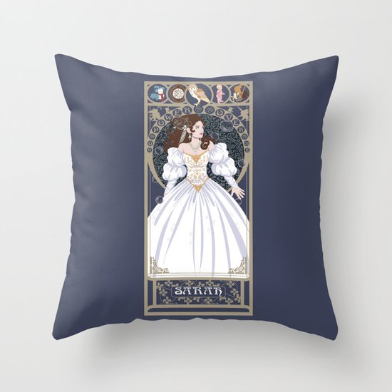 Sarah Nouveau - Labyrinth Throw Pillow