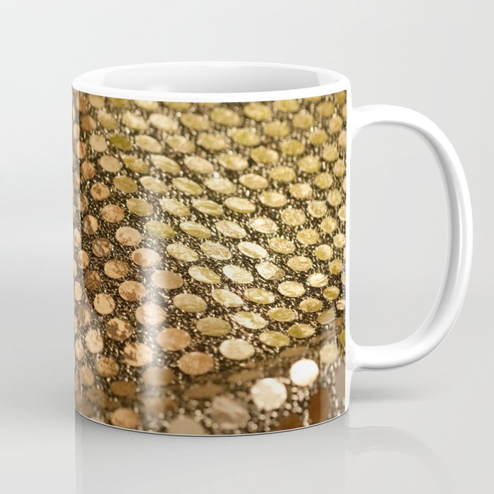 Shiny glitter #2 #gold #decor #art #society6 Coffee Mug