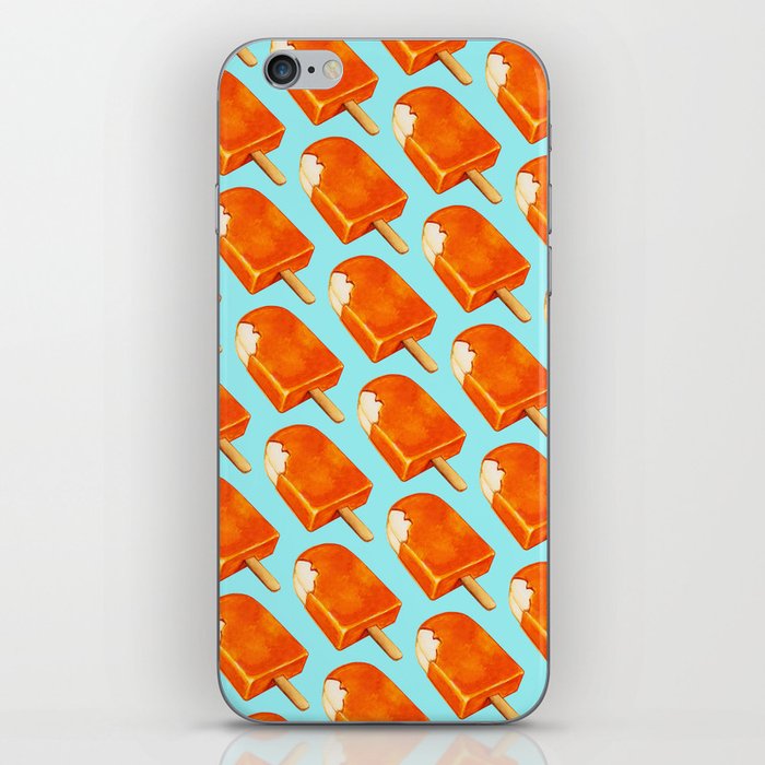 Popsicle Pattern - Creamsicle iPhone Skin