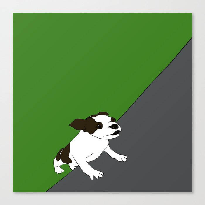 Annie The Boston Terrier Canvas Print