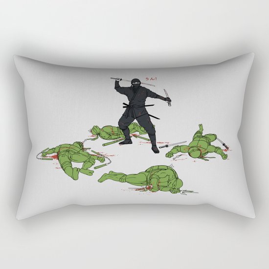 The Real Ninja Part 1 Rectangular Pillow