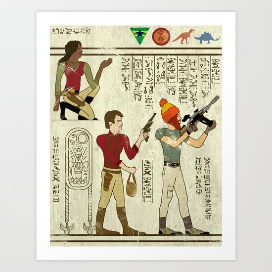 Hero-glyphics: Browncoats Art Print