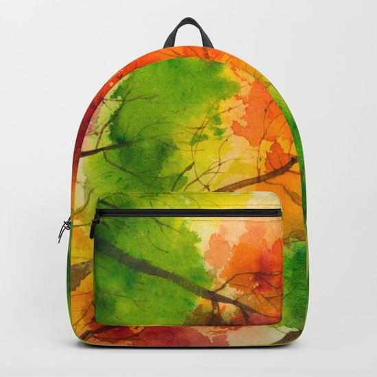 Autumn scenery #13 Backpack