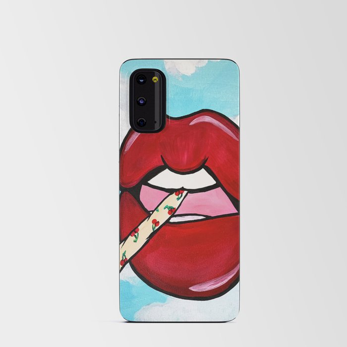 cherry lips Android Card Case