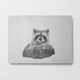 Oh, Hello There (Black and White) Metal Print