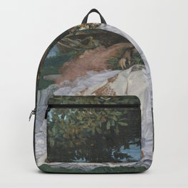 Gustave Courbet - Les Demoiselles des bords de la Seine Backpack