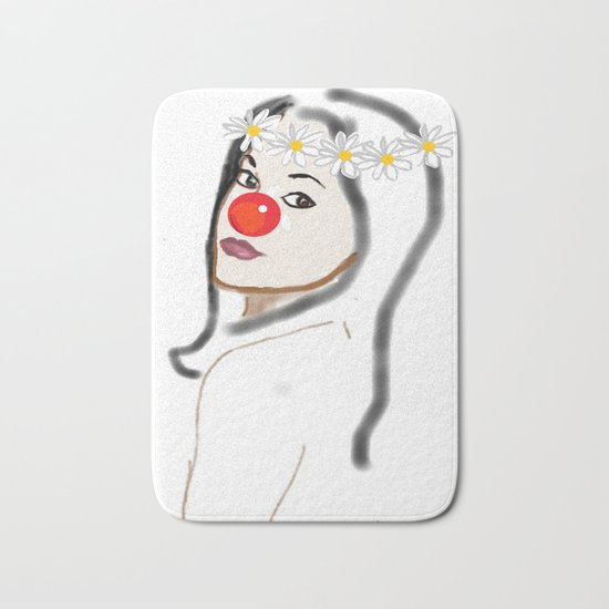 Rudolph Selfie - The Ghost of Christmas Present - The Christmas Spirit from A Christmas Carol Bath Mat