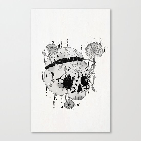 SUGAR SKULL Canvas Print