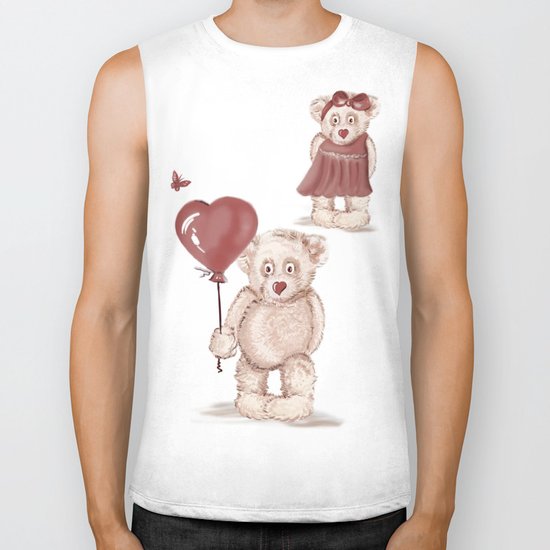 Love is in the air Biker Tank