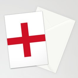 England Flag Stationery Card