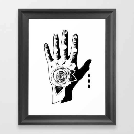 Nailbiter Framed Art Print