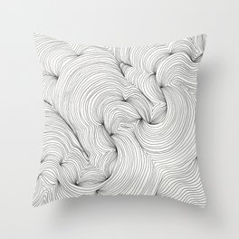 Lost in the Valley Throw Pillow