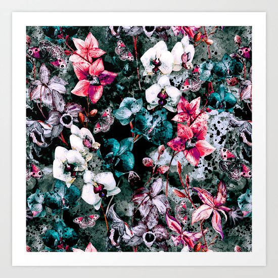 Butterfly Valley Art Print