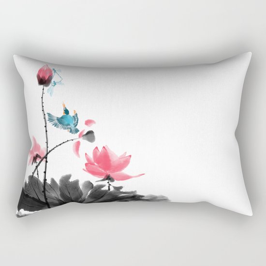 Shh... Rectangular Pillow
