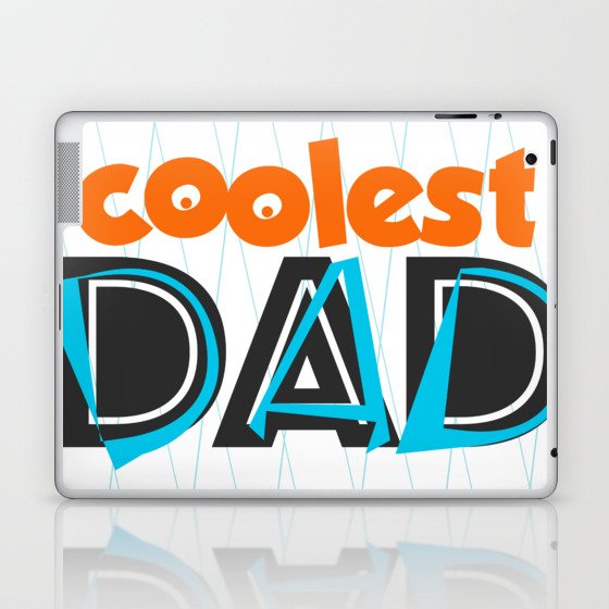 Coolest Dad Laptop & iPad Skin