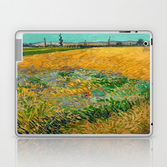 Vincent van Gogh Wheatfield, 1888  Laptop & iPad Skin