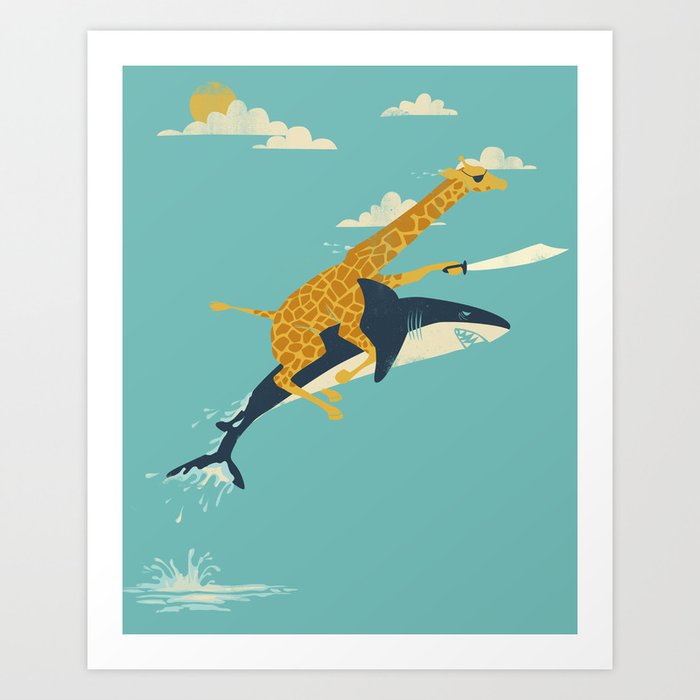 Onward! Art Print by Jay Fleck | Society6