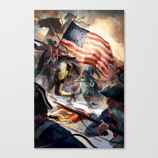 Assassin's Creed III Canvas Print